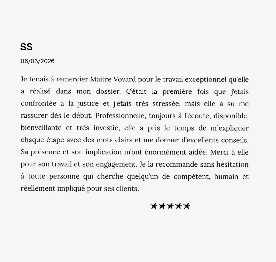 Avis client