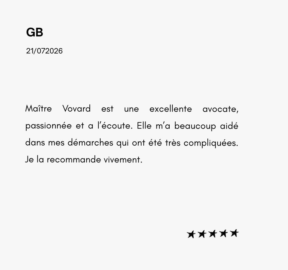 Avis client